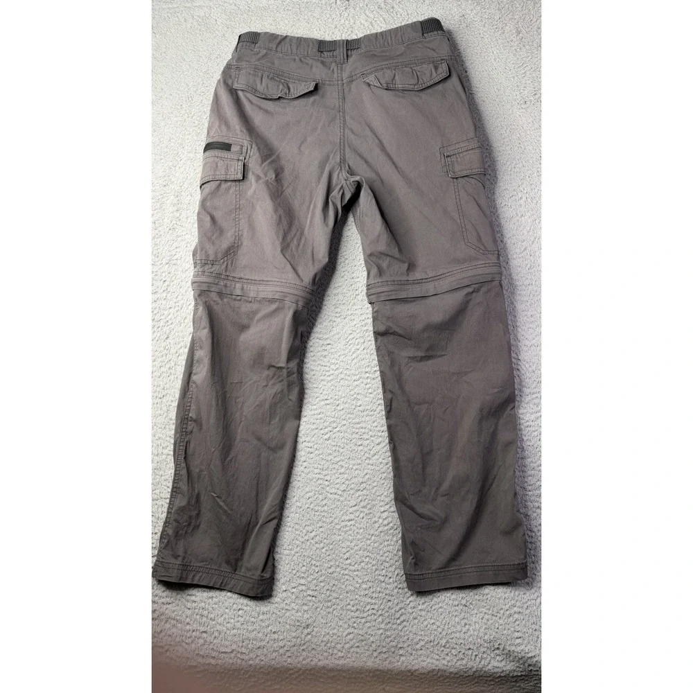 BC Clothing Convertible Mens Gray Cargo Small X30 (30x27) Grey